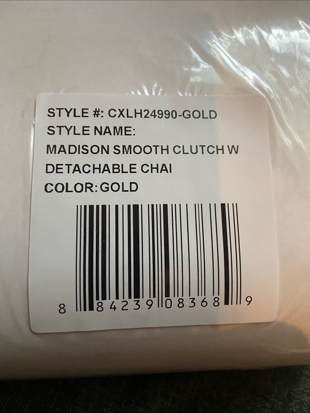 Christian Lacroix Madison Chain Clutch NWT - Picture 6 of 6
